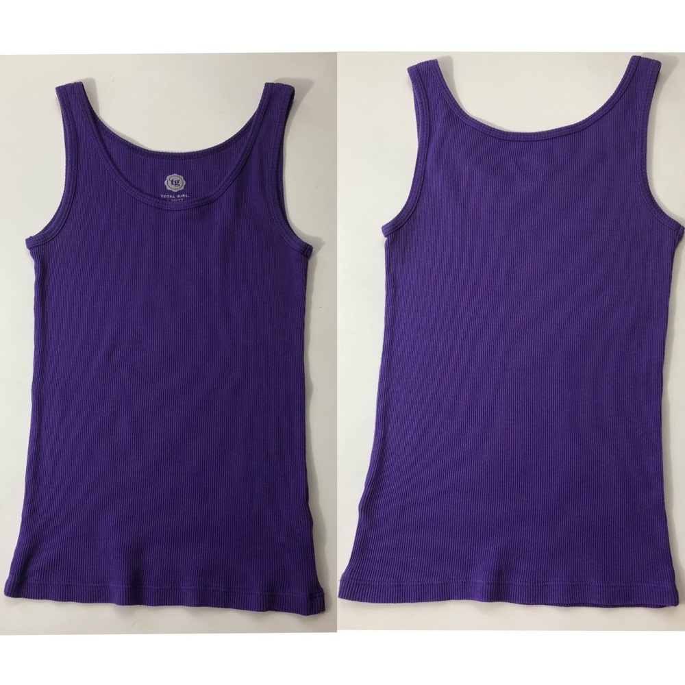 Total Girl Ribbed Tank Tops - Picture 7 of 8